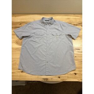 Carhartt 105314 Men's Force Relaxed Fit Lightweight Short Sleeve Shirt Size 2XL